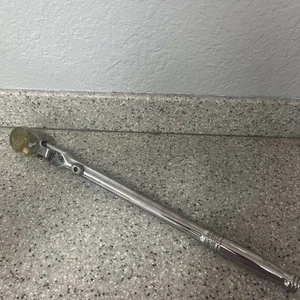 SNAP-ON SX80B - 1/2”Dr., Dual 80 Tech, LOCKING-FLEX HEAD Ratchet 17.5”Long-NICE - Picture 1 of 4