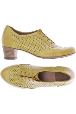 Vabeene Halbschuh Damen Slipper feste Schuhe Gr. EU 36 Leder Gelb #ba0xvc1 - Bild 1 von 4