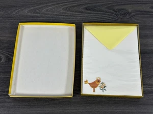 Caja De Colección Pájaro Estacionario American Greetings 10 Hojas/10 Papel Liso/Sobres - Imagen 1 de 11