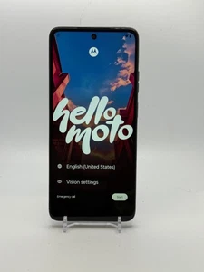 Motorola Moto G 5G 2025 - Black - 128GB - As-is for Salvage/Parts/Disassembly - Picture 1 of 7