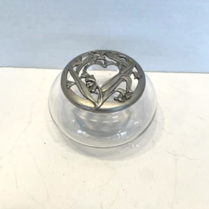 Potpourri Glas mit Metalldeckel Maiglöckchen Herz - Bild 1 von 8