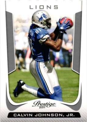 2011 Prestige #65 Calvin Johnson - Image 1 of 2