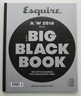 Esquire Magazine The Big Black Book Issue No. 8 Uk Edition A/W 2016