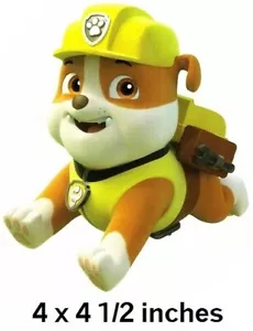 Rubble Peel and Stick Decal Paw Patrol Boy Pup Wall Sticker Art Kids Room Decor - Picture 1 of 1