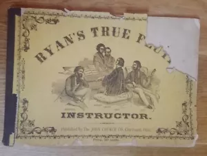 Seltene 1872 Ryan's True Flötist Flöte Bedienungsanleitung John Church & Co. - Bild 1 von 15