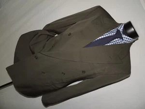 Salvatore Ferregamo Green Double Breasted vintage jacket 42 R - Picture 1 of 10
