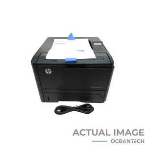 HP LaserJet Pro 400 M401n Monochrome Printer (39203 Impressions) No Toner - Picture 1 of 4