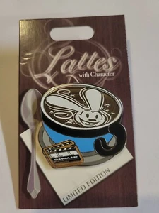Lattes With Character Oswald The Lucky Rabbit Coffee Cup Disney Pin LE - Picture 1 of 2