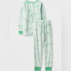 NEW! Star Wars: The Mandalorian The Child 2pc Gifting Pajama Set - Green - Picture 1 of 12