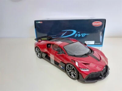 BUGATTI DIVO del 2018 Red - BURAGO 1/18 art. 18-11045 - Immagine 1 di 4