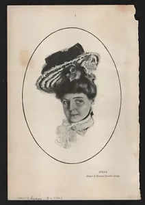 Ilustración de Howard Chandler Christy revista McClure mayo de 1901-1 - Imagen 1 de 1