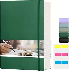 A4 Notebook Lined Journal for Writing - 400 Pages 100 GSM Thick College Ruled No - Picture 1 of 12