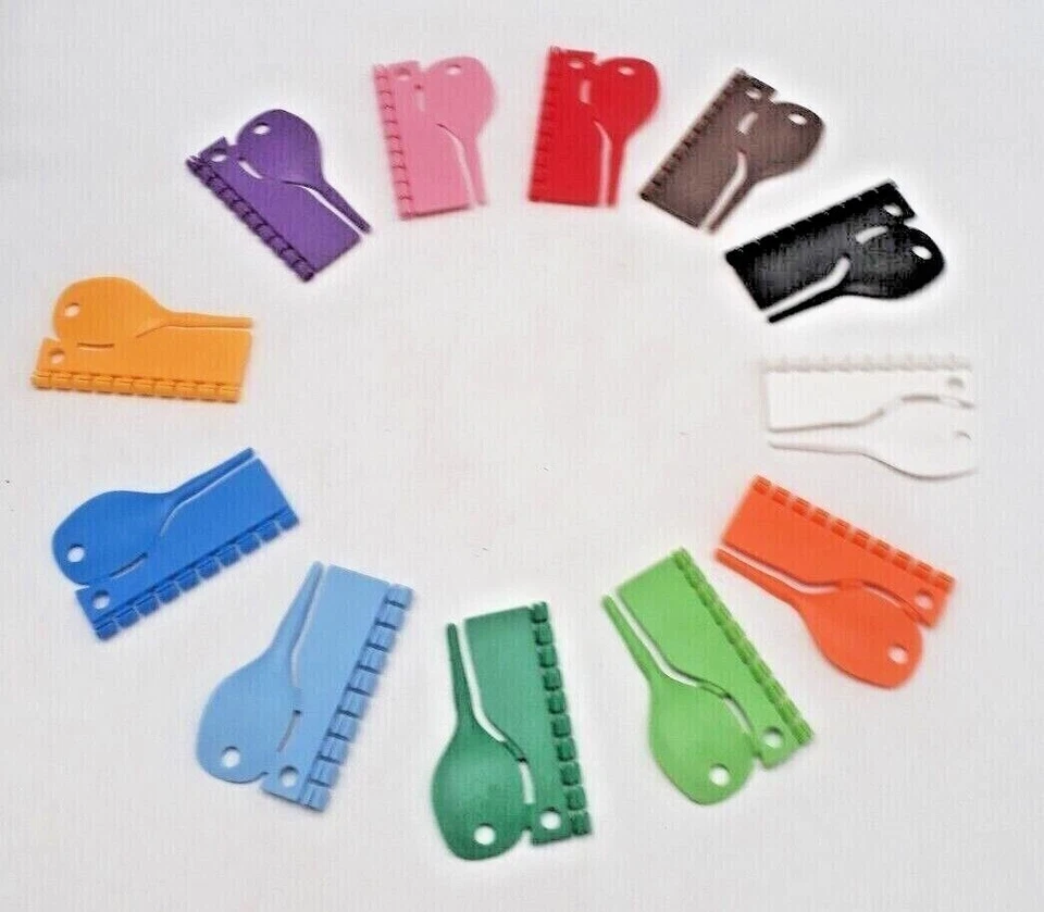 Vogelringe Vogelring Plastik Kunststoffringe 2,5mm 3mm 4mm Ringe je 10 Stück - Bild 1 von 4