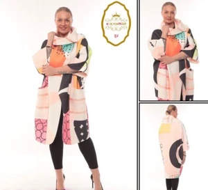 My Lifesa Oversized Jacke Mehrfarbig Gr. 22/3, Made In Turkey - Bild 1 von 5