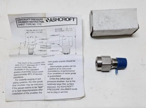 Ashcroft 1/4-1112 Pressure Snubber 1/4in SD Type 1112 - Picture 1 of 9