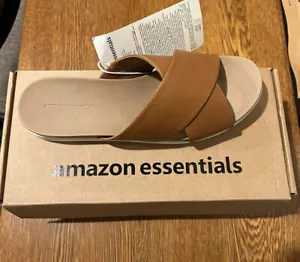 Amazon Essentials Damen Criss Cross Sandale Größe 5,5 neu in OVP hellbraun - Bild 1 von 3
