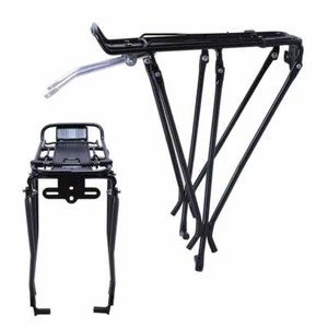 Bicycle Bike Rear Rack Seat Post Pannier Cycling Luggage Carrier Aluminum Alloy - Picture 1 of 9