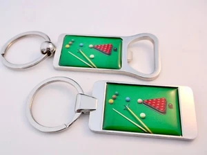 Porte-Clés De Boules De Billard De Snooker, Tire-Bouchon, Cadeau - Picture 1 of 4