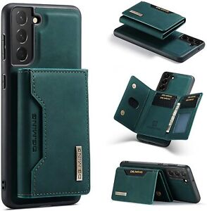 Wallet Case for Samsung Galaxy S22+ Plus Leather back Cover ID Card slots Holder