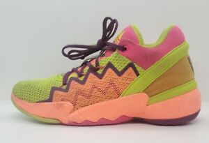SZ 3Y Adidas Mens Don Issue 2 FZ1446 Multicolor Basketball Shoes Sneakers