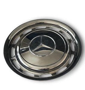 Original Mercedes Chromeradkappen Radkappen W123 W126 W116 W107 W108 W 109 - Picture 1 of 5