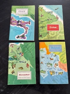 Lot of 4 American Geographical Society Around the World Program Books 1970-1972 - Picture 1 of 7