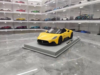 BBR Maserati MC20 CIELO Convertible Simulation Resin Car Model 1/18 - Image 1 of 4