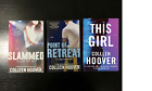 The best selling Author Slammed Series(3 book series)Paperback By Colleen Hoover