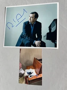 PIERRE-LAURENT AIMARD pianist in-person signed photo 8x10 autograph +proof photo - Picture 1 of 1