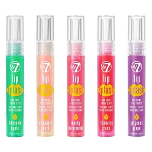 Brillo labial teñido con salpicaduras de labios W7 (elige color) - Imagen 1 de 13
