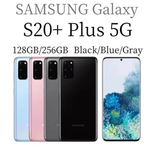 NEW Samsung Galaxy S20+ PLUS 5G SM-G781U 128GB Fully Unlocked GSM+CDMA All Color - Picture 1 of 8