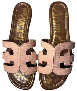 Sam Edelman Pink Bay Slide Sandals Slip On shoes Women's Size 7