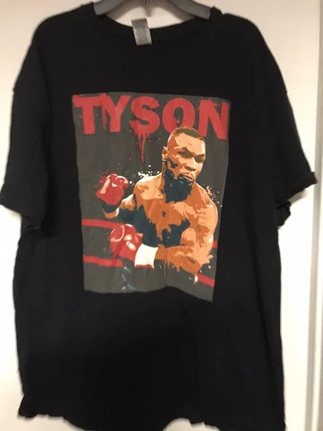 Mike Tyson, Iron mike T-shirt, Men XL, Boxing Cover