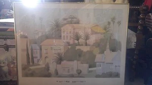 Rara stampa serigrafica "Hollywood" dell'artista William Buffett firmata, da collezione - Foto 1 di 5