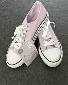 Converse, Canvas Sneaker, Größe: 40, Weiß/Lila, Damen #Aaz - Bild 1 von 5