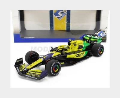 SOLIDO 1814203 McLAREN - F1 MCL38 TEAM MCLAREN N 4 4th MONACO GP 2024 LANDO NORR - Immagine 1 di 2