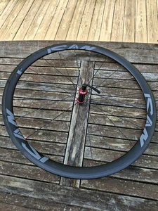 ICAN 38C Basalt Edge Max Carbon Disc Rennrad Laufrad 706G 38mm *GEBRAUCHT, LESEN* - Bild 1 von 17