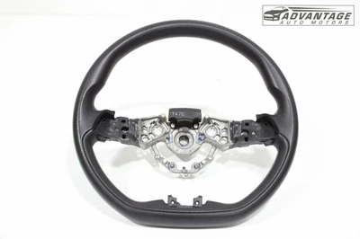 Nissan Versa 2020-2021 lado izquierdo columna volante cuero negro OEM Foto 1 de 4