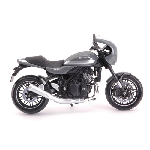 KAWASAKI Z900RS CAFE 2017 GREY 1:12 Maisto Moto Modellino Nuovo - Immagine 1 di 1