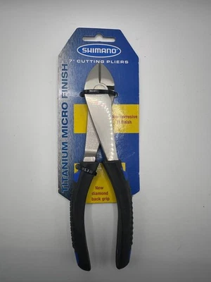 Alicates de pesca de corte Shimano de 7" no corrosivos acabado micro titanio Foto 1 de 4