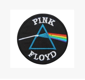 Pink Floyd Dsom runder bestickter Aufnäher - Bügelbild für Jacken, Hüte, Rucksäcke - Bild 1 von 1