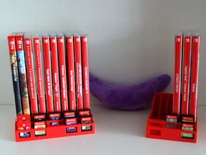 Spielehalter Nintendo Switch Spiele Aufbewahrung 6 o. 10 Steckplätze Spielhüllen - Bild 1 von 5