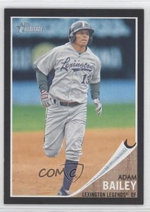 2011 Topps Heritage Minor League Edition Black Border /62 Adam Bailey #47
