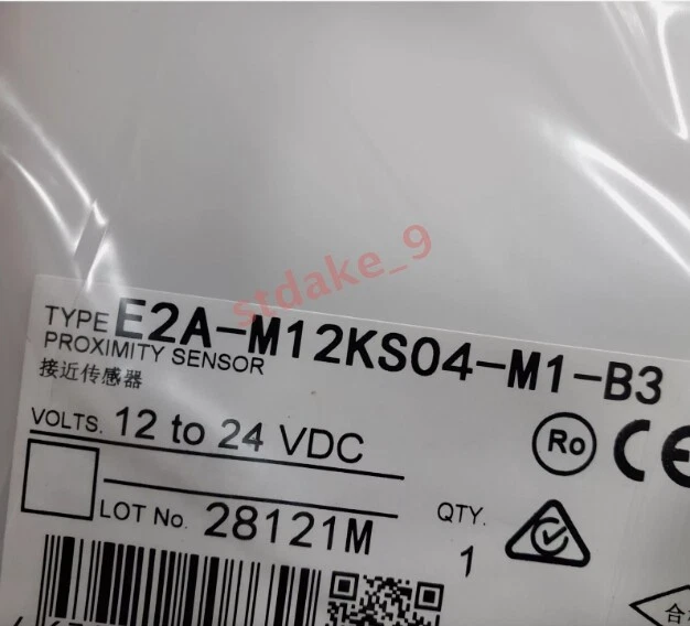 New For OMRON proximity switch E2A-M12KS04-M1-B3 1Pcs - Image 1 of 1