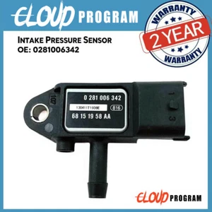NUEVO Sensor de Presión Turbo 0281006342 para 2014-2018 DODGE RAM 1500 3,0 L - Imagen 1 de 4