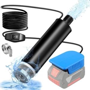 Tragbare Akku Öl Wassersumpfpumpe Gartentank Poolpumpe für Bosch 18V GBA Akku - Bild 1 von 8