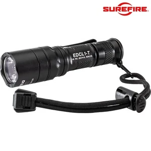 SUREFIRE EDCL1-T FLASHLIGHT LAMPE 500/5 LUMENS DUAL-OUTPUT, EDCL1-T-BK- BLACK - Imagen 1 de 4