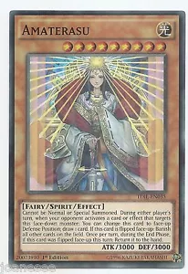 Amaterasu TDIL-EN035 Super Rare Yu-gi-oh Card 1st Edition New - Picture 1 of 3