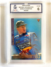 RARE 1995 Futera Formula 1 Racing Michael Schumacher World Champion Set 0/500