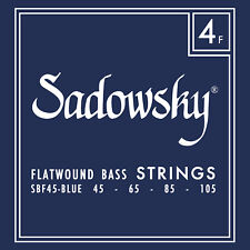 Sadowsky Blue Label Flatwounds - 45-105 Standard Gauge